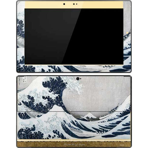 Hokusai The Great Wave off Kanagawa Surface Pro Tablet Skin